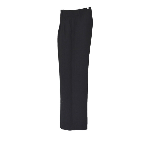 A5 Auth WILFRED Black Crepe Straight Pleated Front Trouser Pants Size 00 - Picture 4 of 7